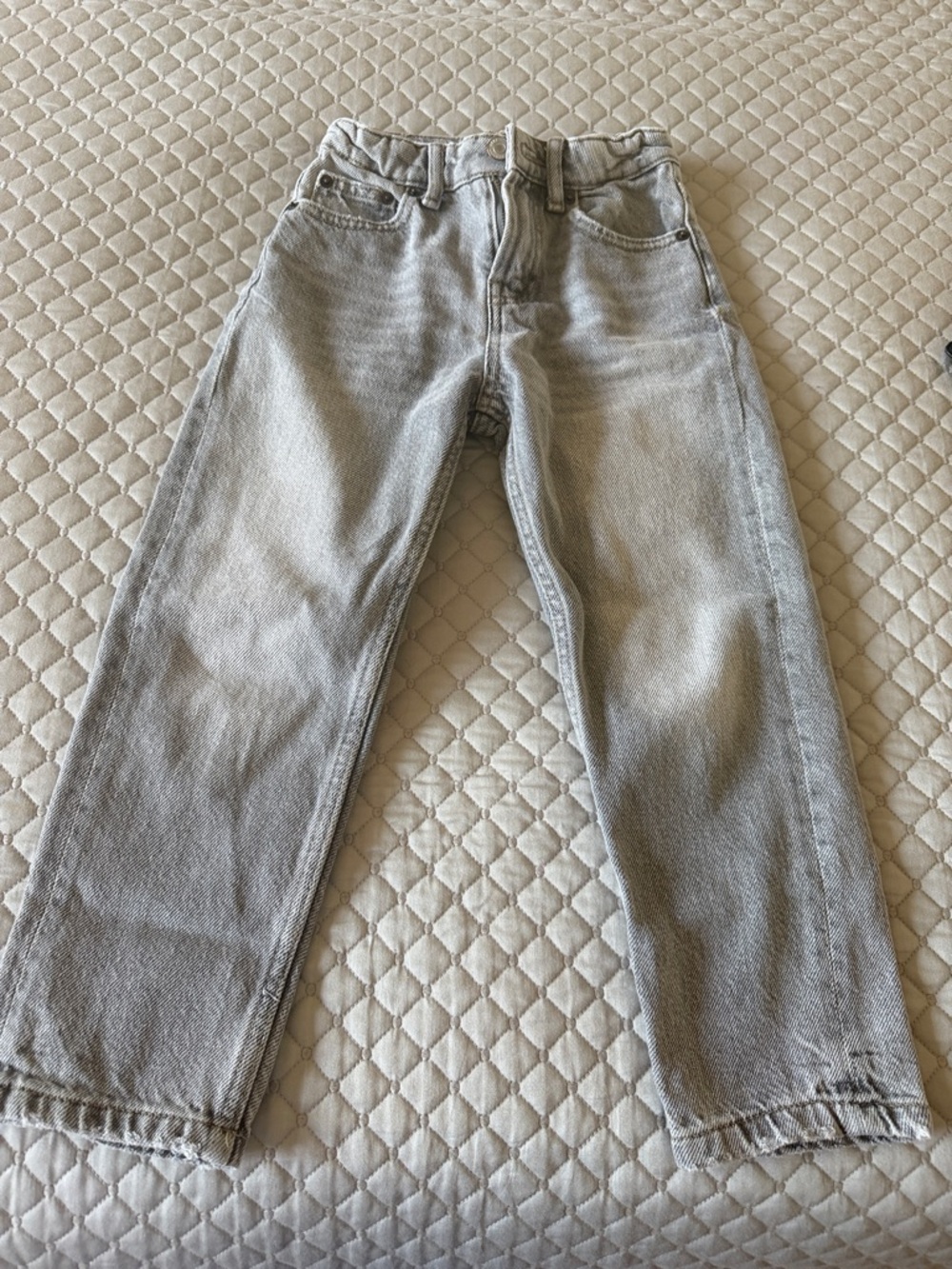 Zara Light Gray Kids Jeans